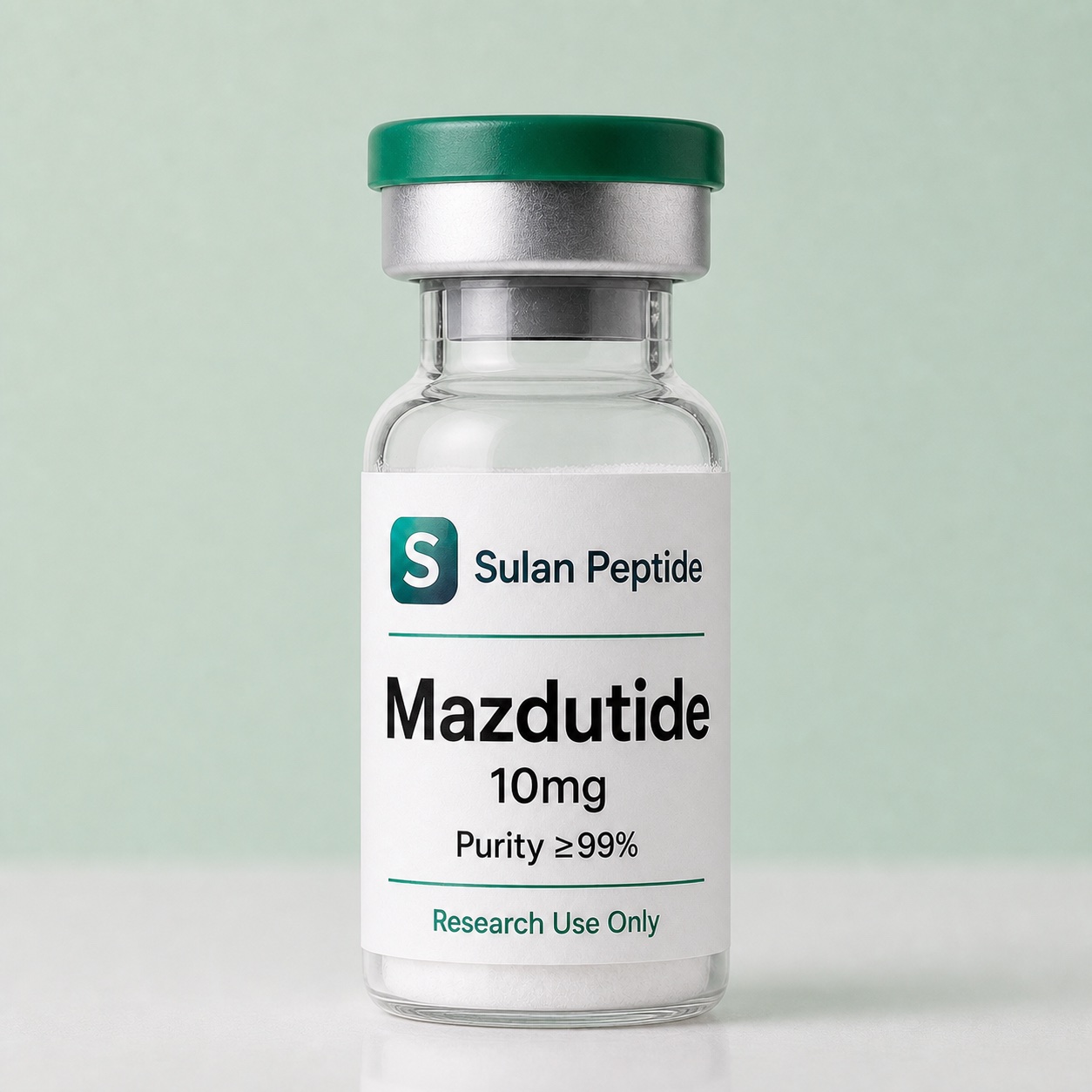 Mazdutide Research Peptide research-use peptide vial by Sulan Peptide