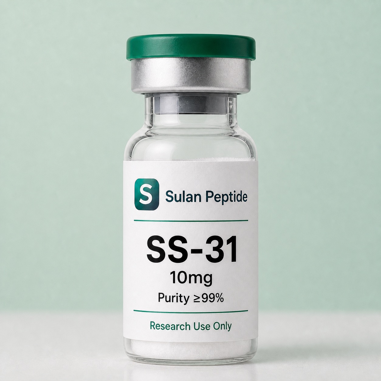 SS-31 Research Peptide research-use peptide vial by Sulan Peptide